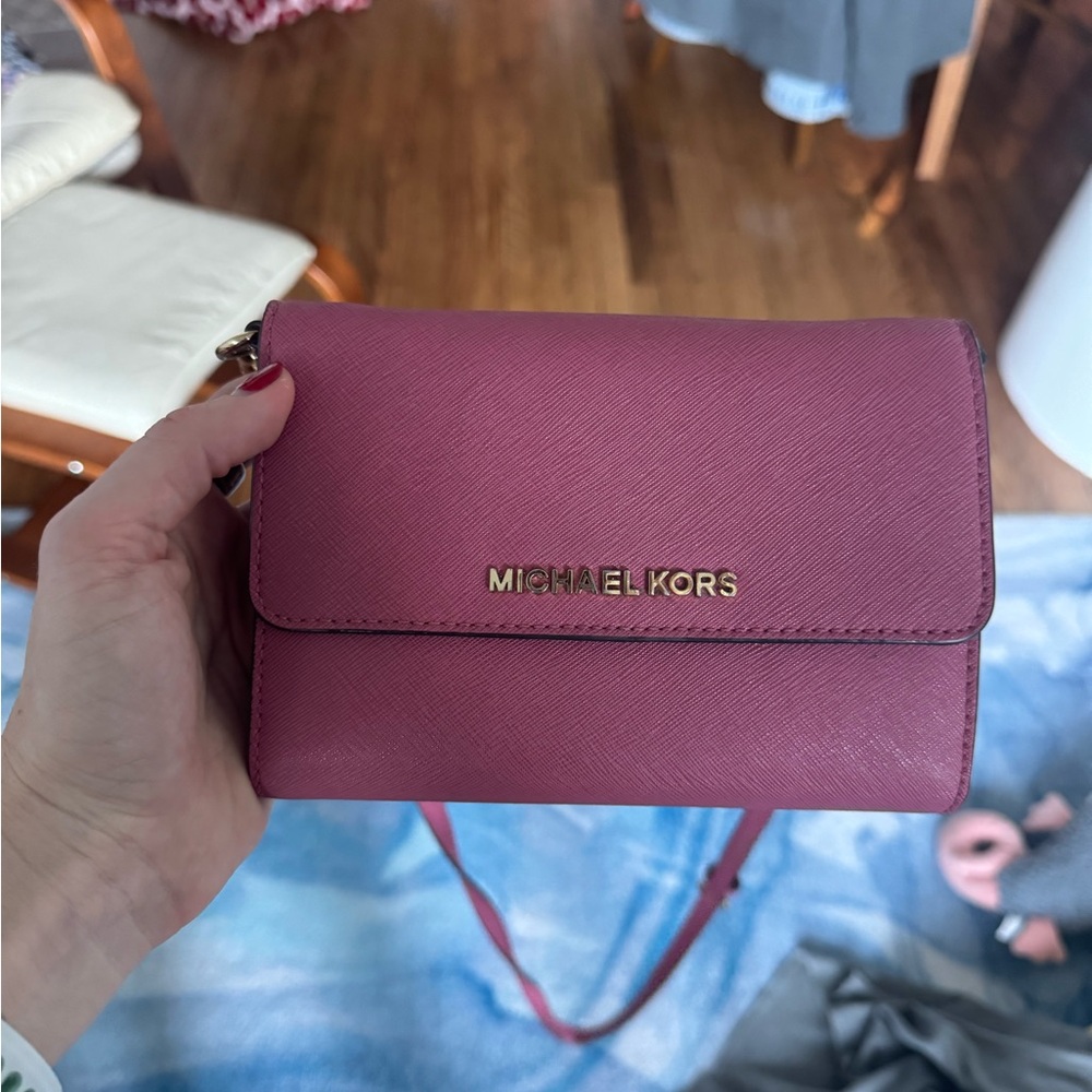 Michael Kors Pink Crossbody Bag